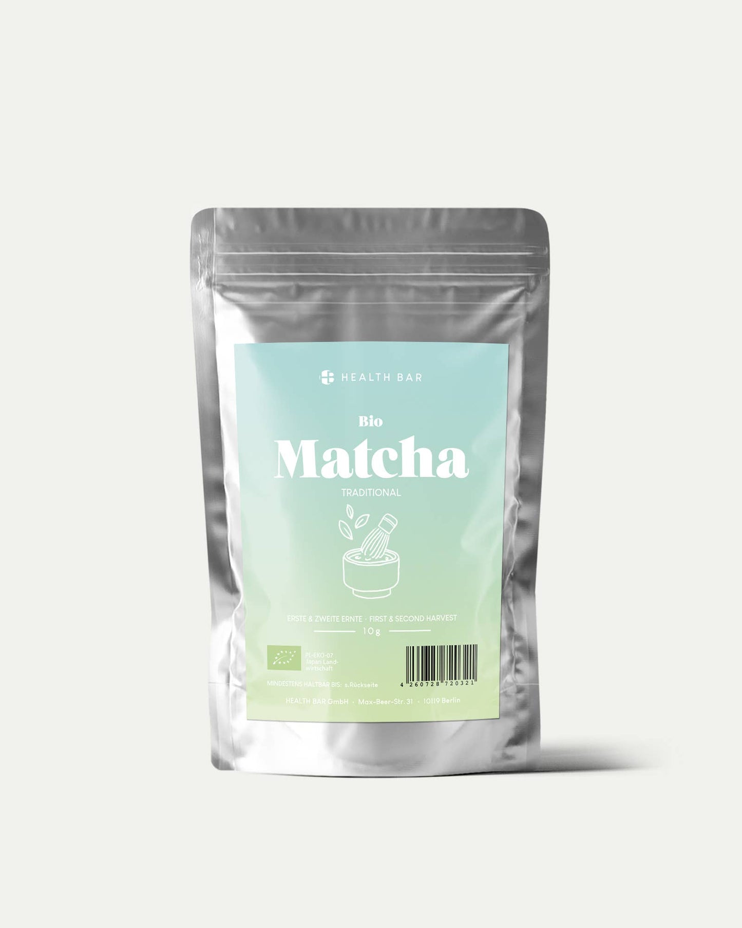 Tradisjonell Økologisk Matcha te 10g
