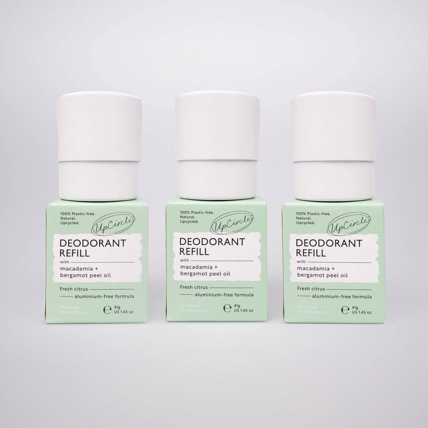 Plastfri Deodorant Refill med Macadamia + Bergamot (uten etui)