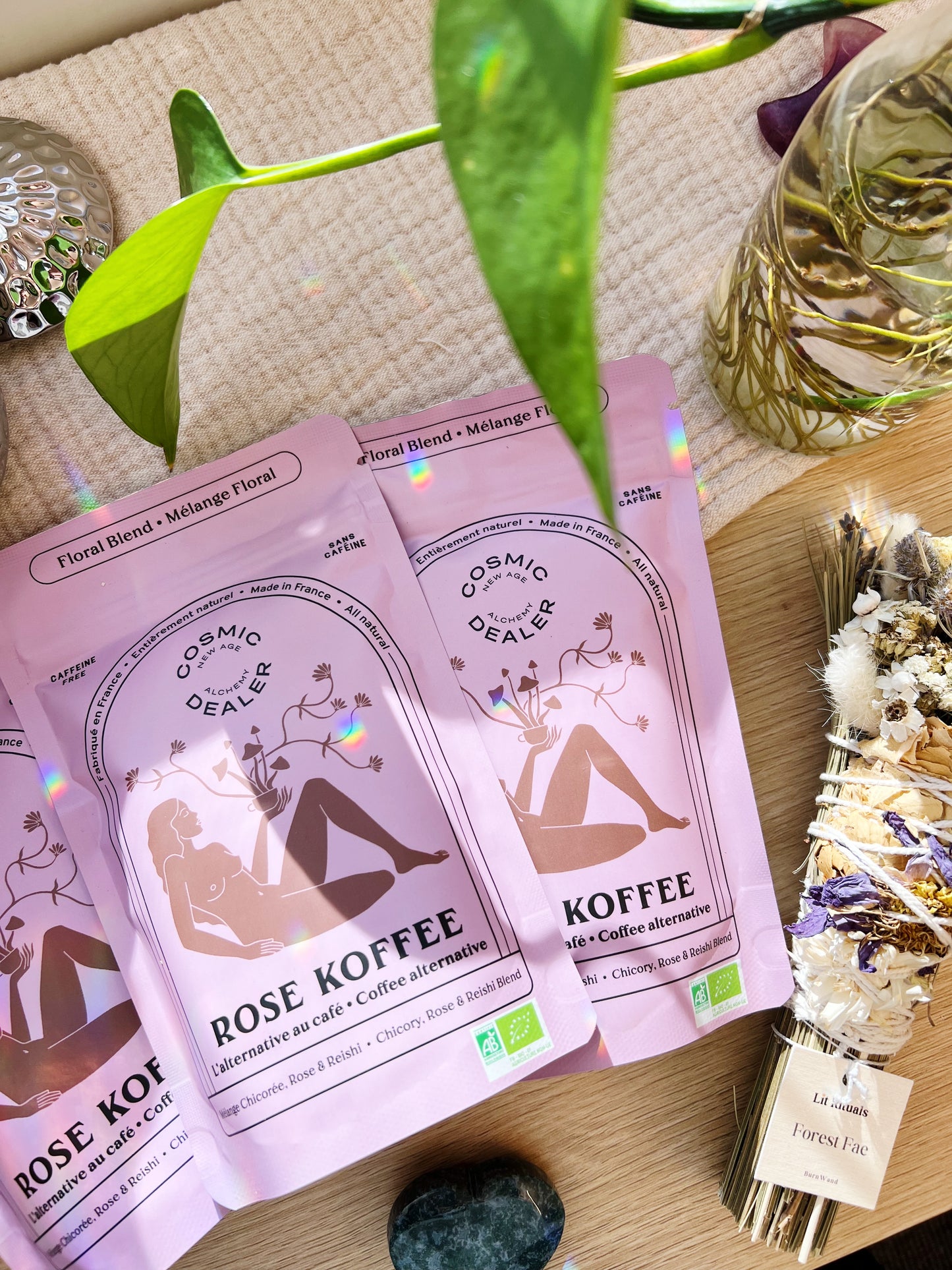Herbal Koffee: Rose + Reishi
