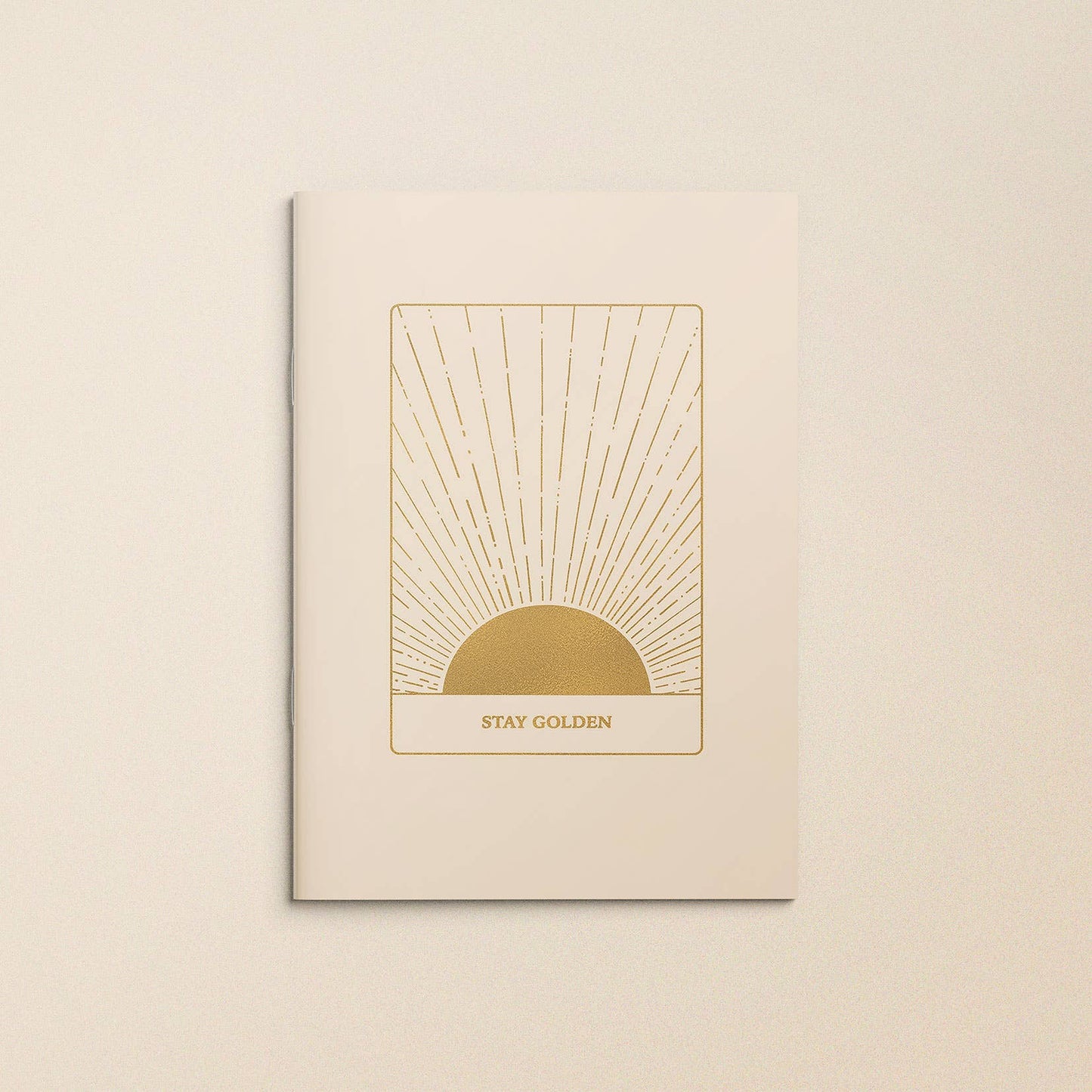 Stay Golden Notatbok