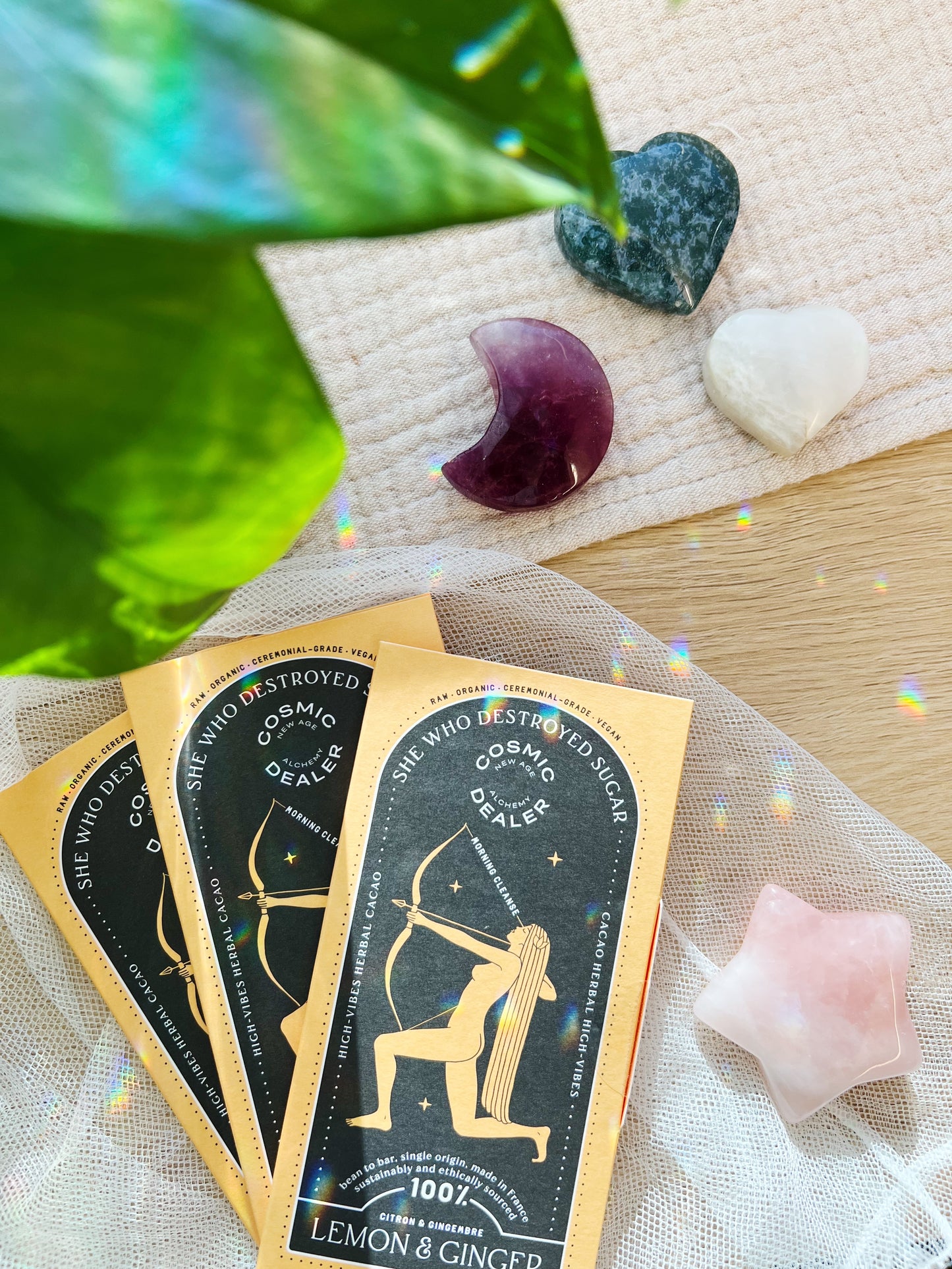 Mørk Sjokolade : Lemon & Ginger: Morning cleanse