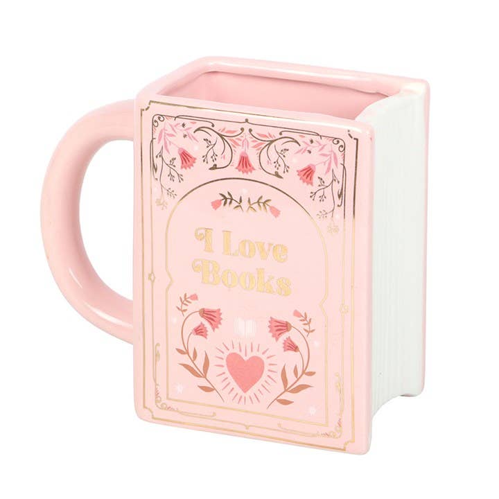 I Love Books Bokformet Kopp