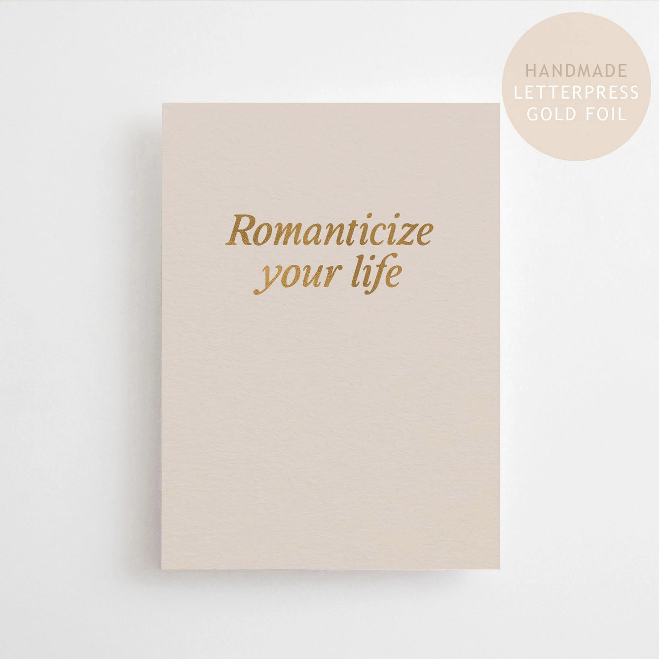 Romanticize Your Life Postkort