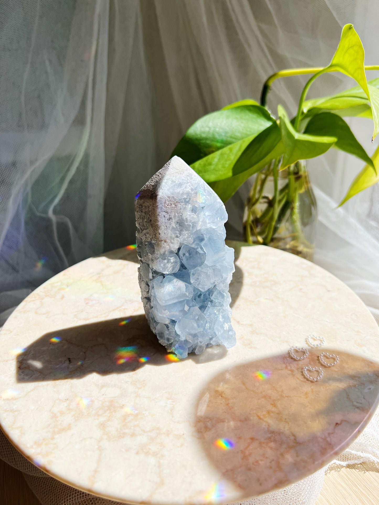 Celestin KrystalltÄrn / Prisms 600-690g