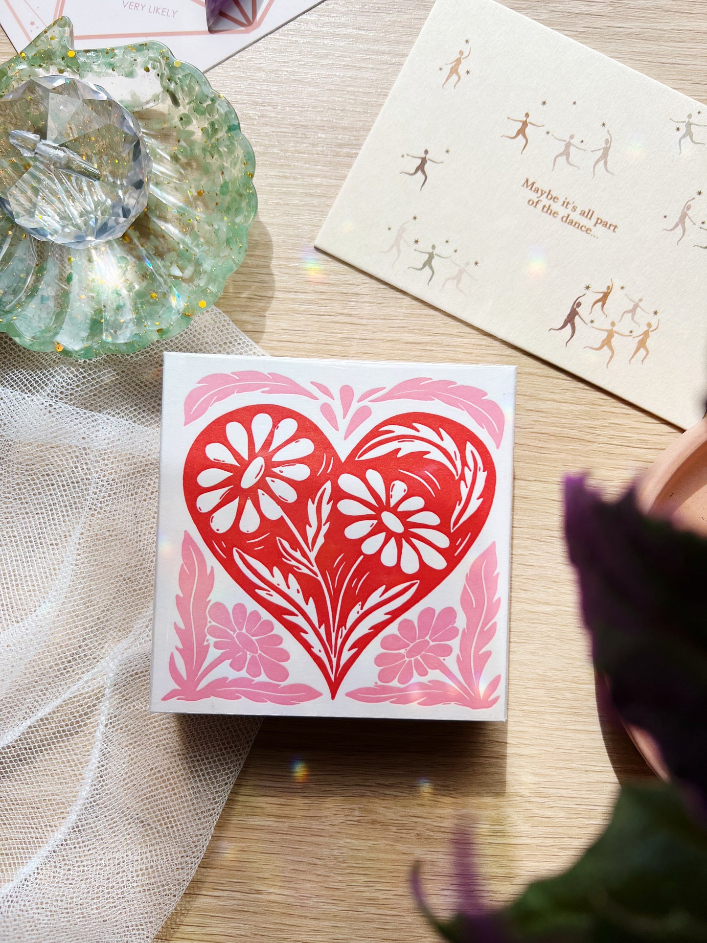 Botanical Heart Luxury Fyrstikker