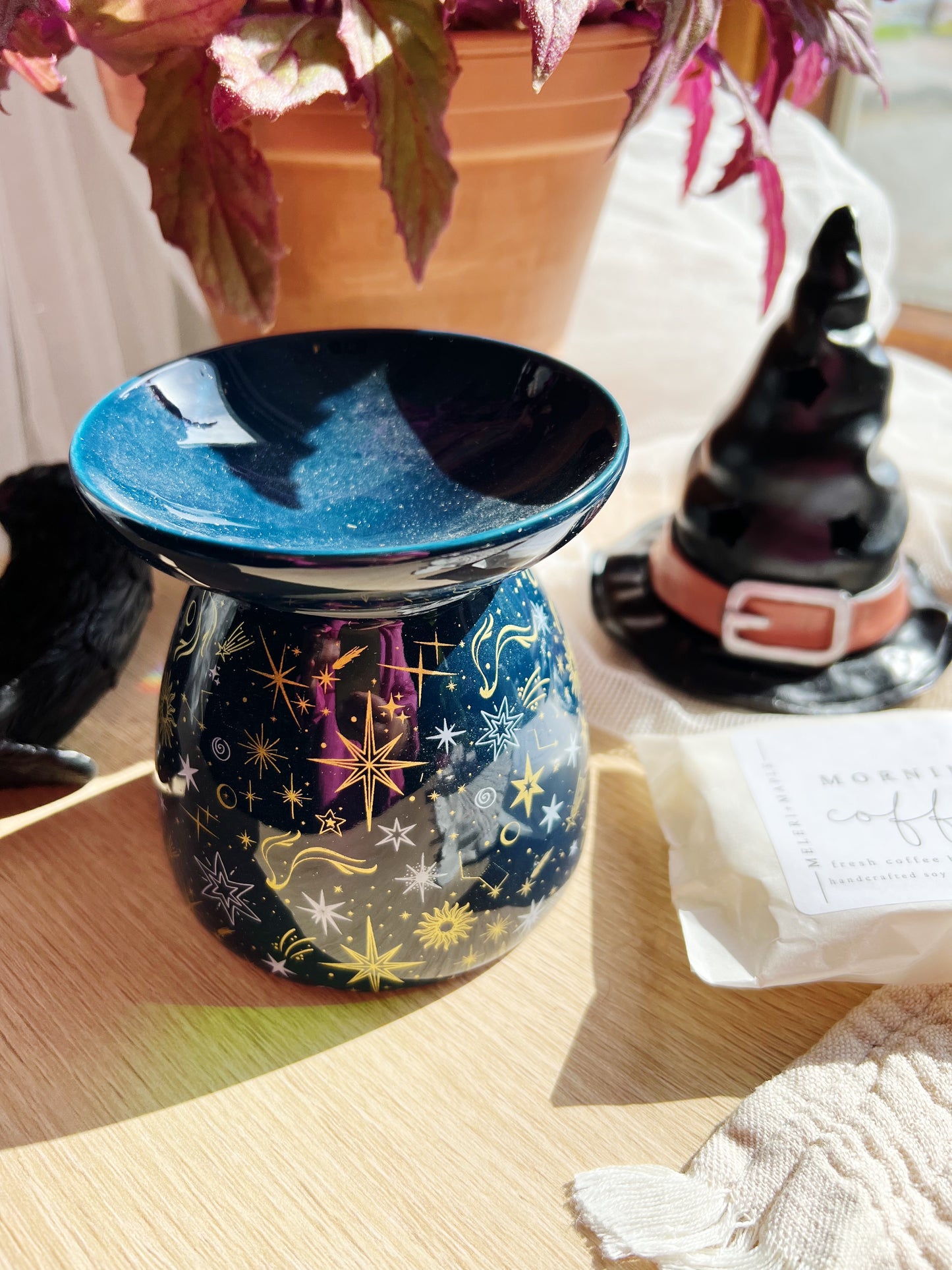 Celestial Olje / wax melt Brenner