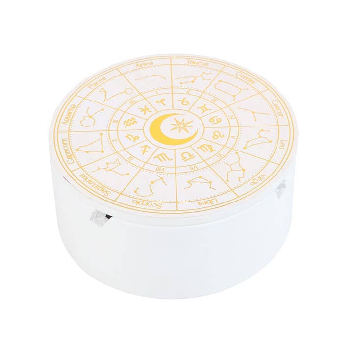 Astrology Wheel Zodiac Smykkeskrin