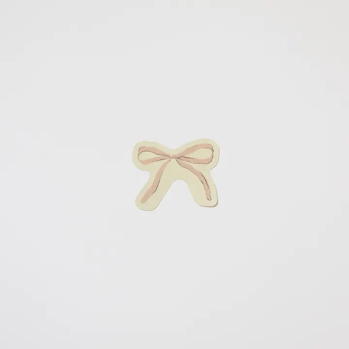 Pink Ribbon Bow Klistremerke
