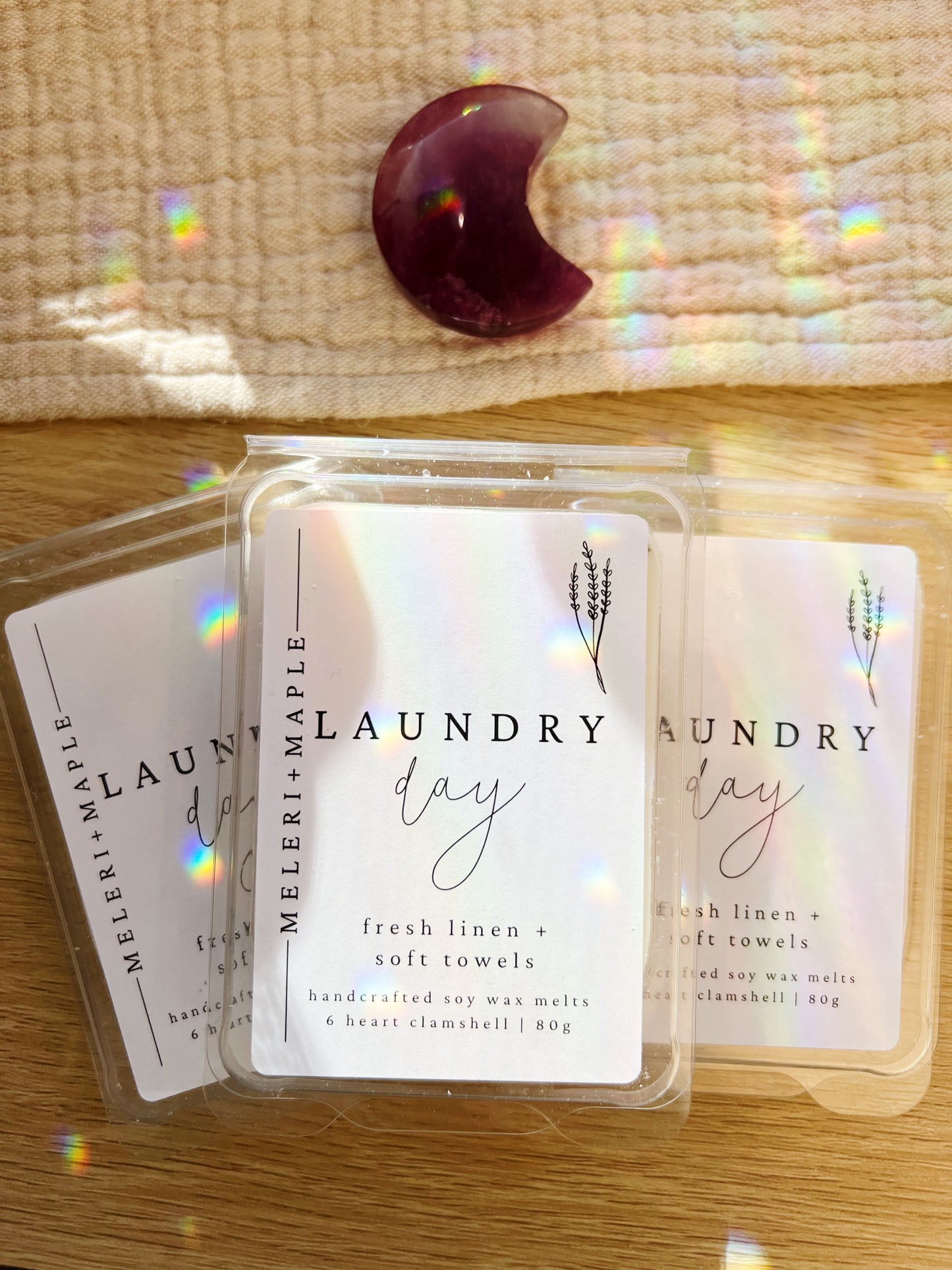 Laundry Day Heart Clamshell Wax Melts