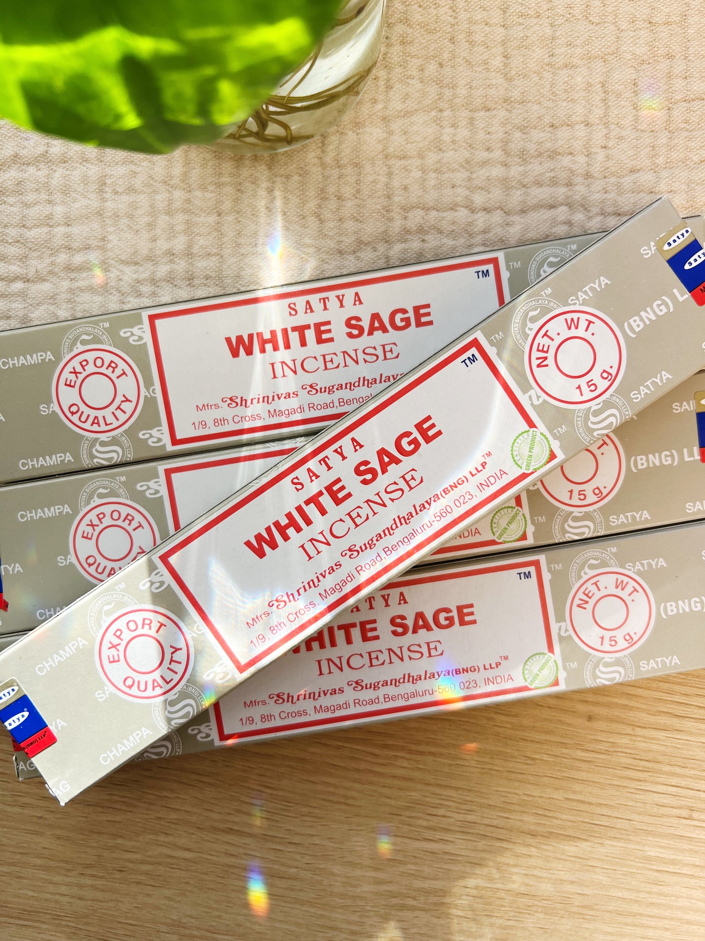White Sage Satya Røkelsepinner