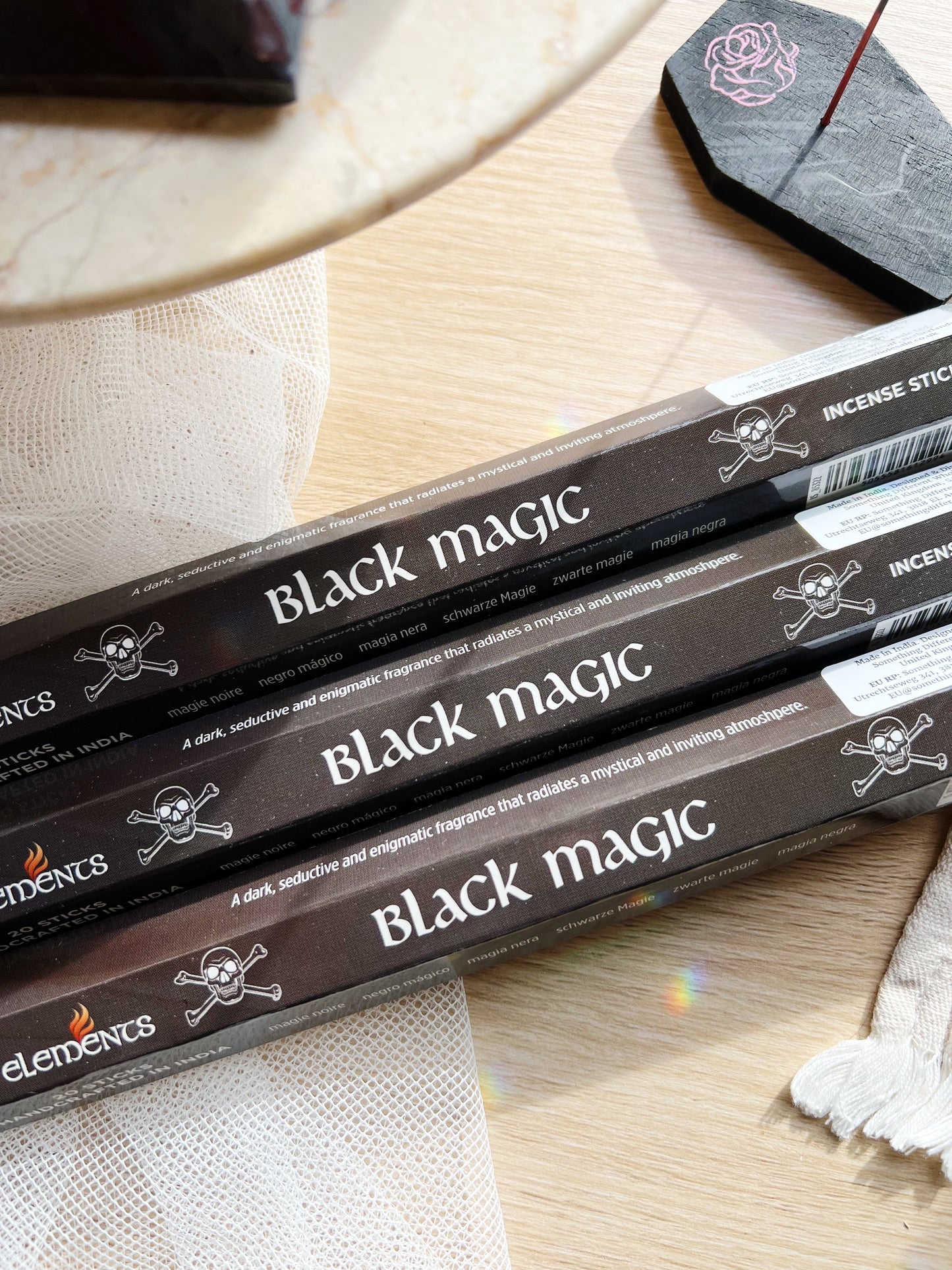 Black Magic Røkelsepinner