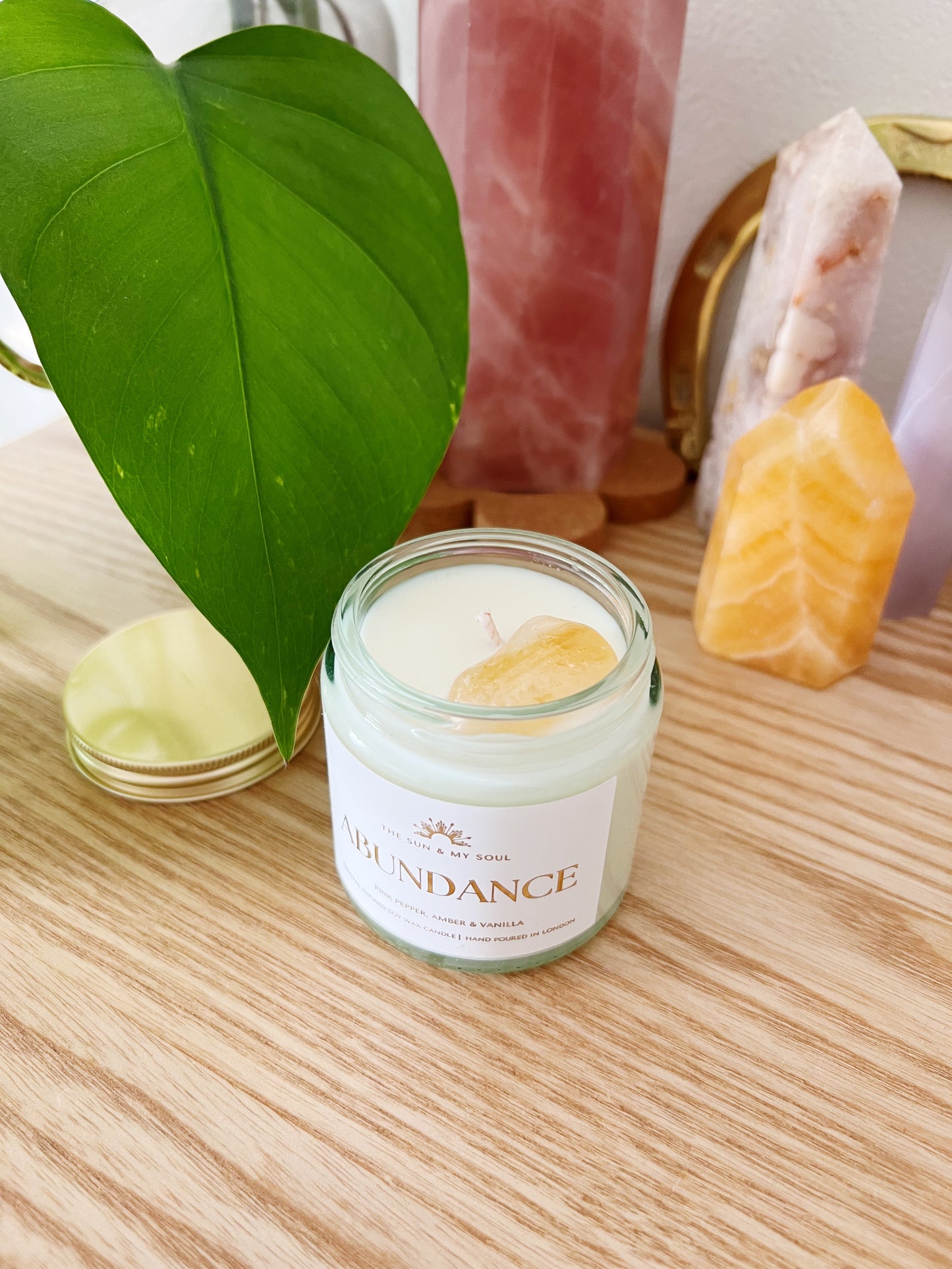 Abundance Krystall Lys Med Citrin