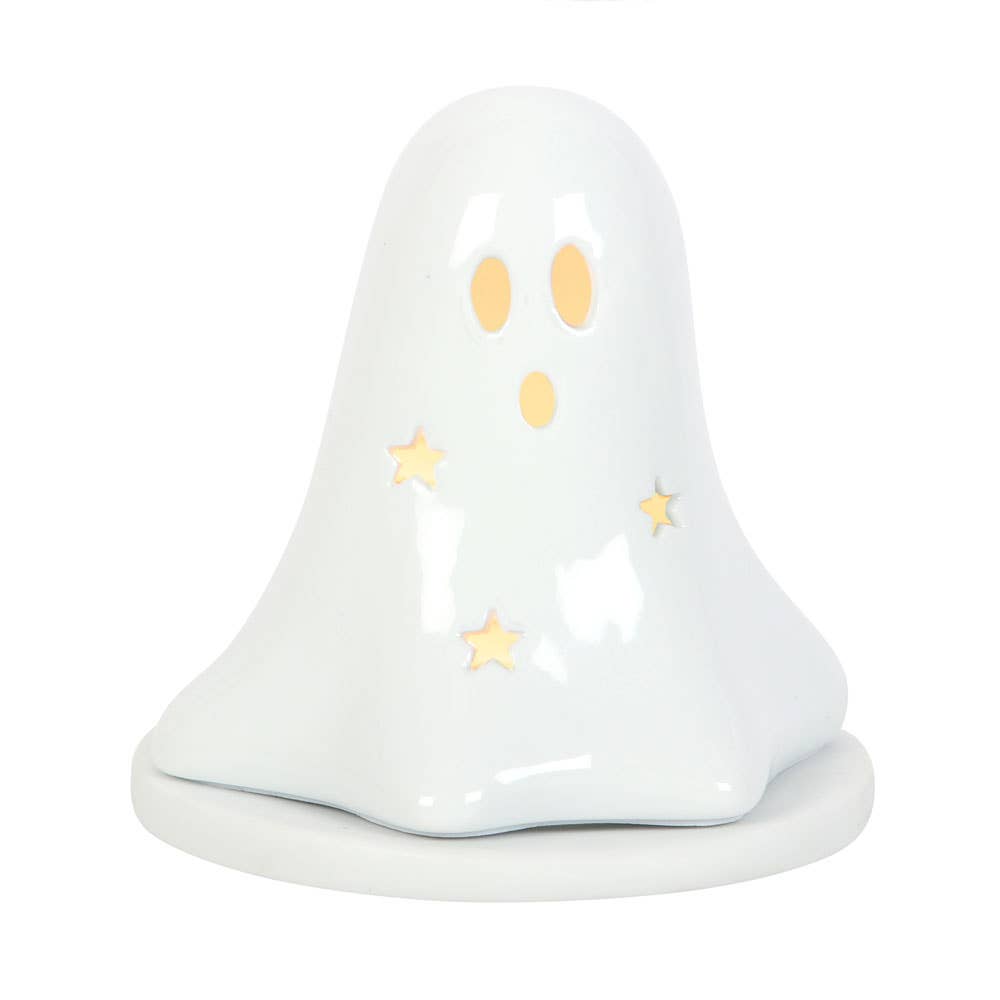 Booo Ghost Telys og Røkelseskjegleholder