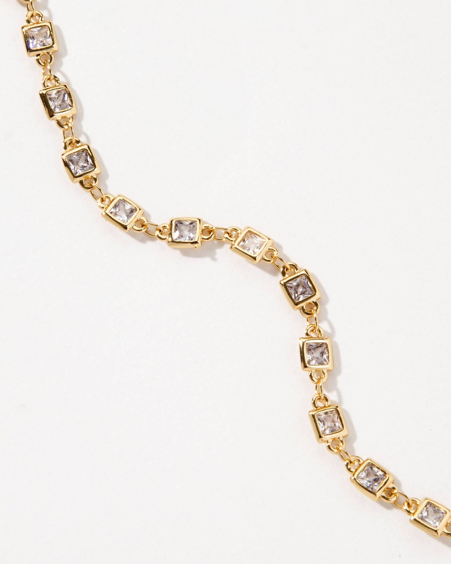 Grid Spectrum Collar Chain Halskjede