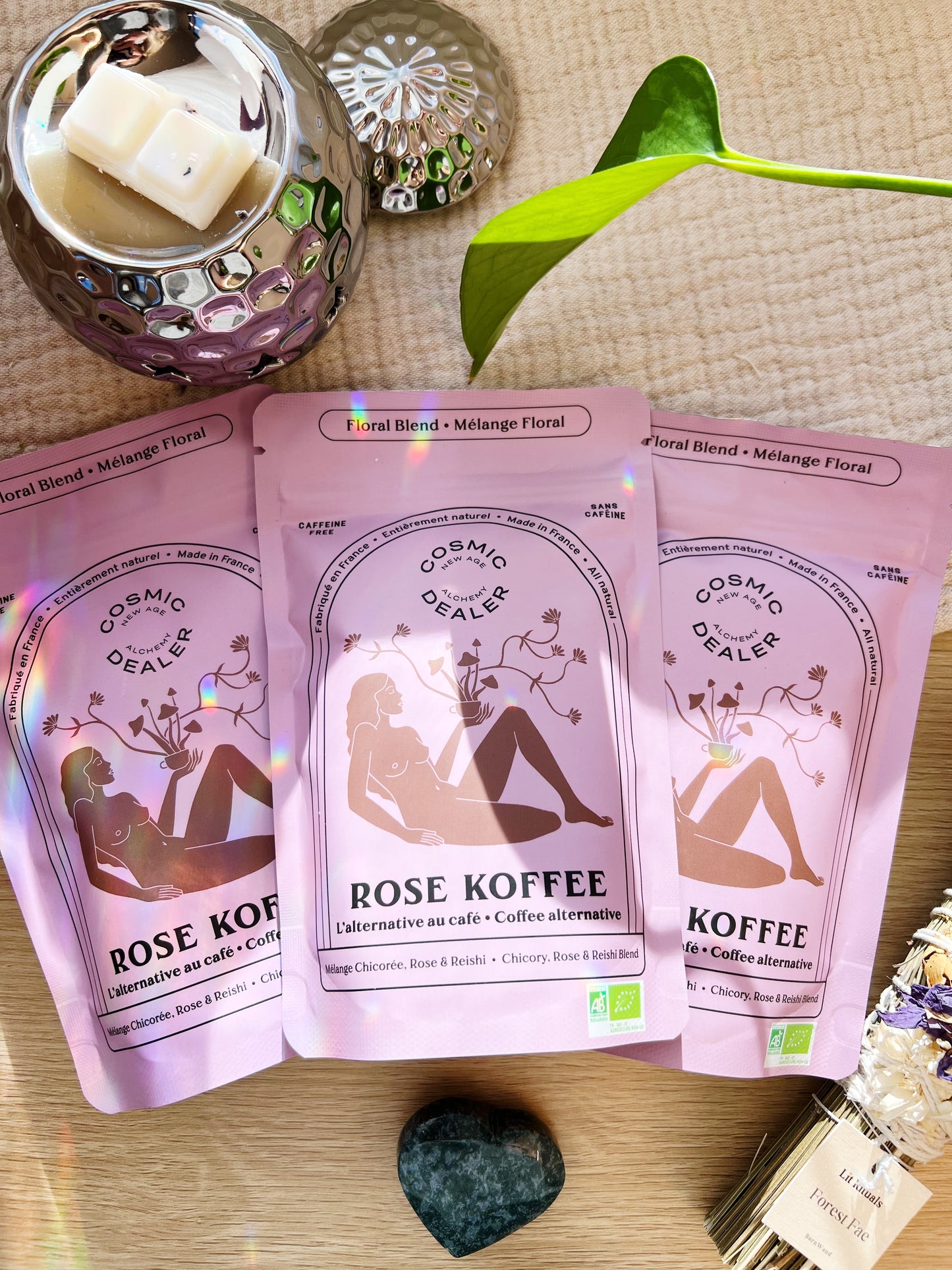 Herbal Koffee: Rose + Reishi