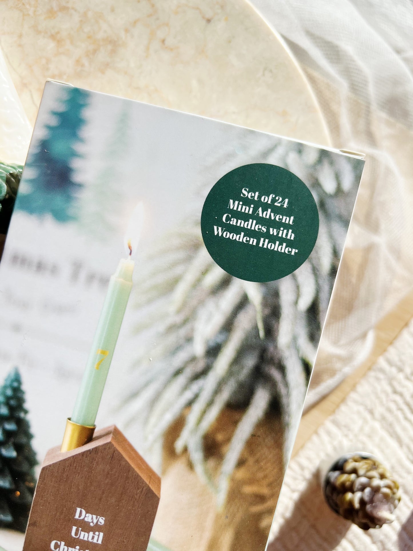 Mini Adventslys – Nedtelling til Jul