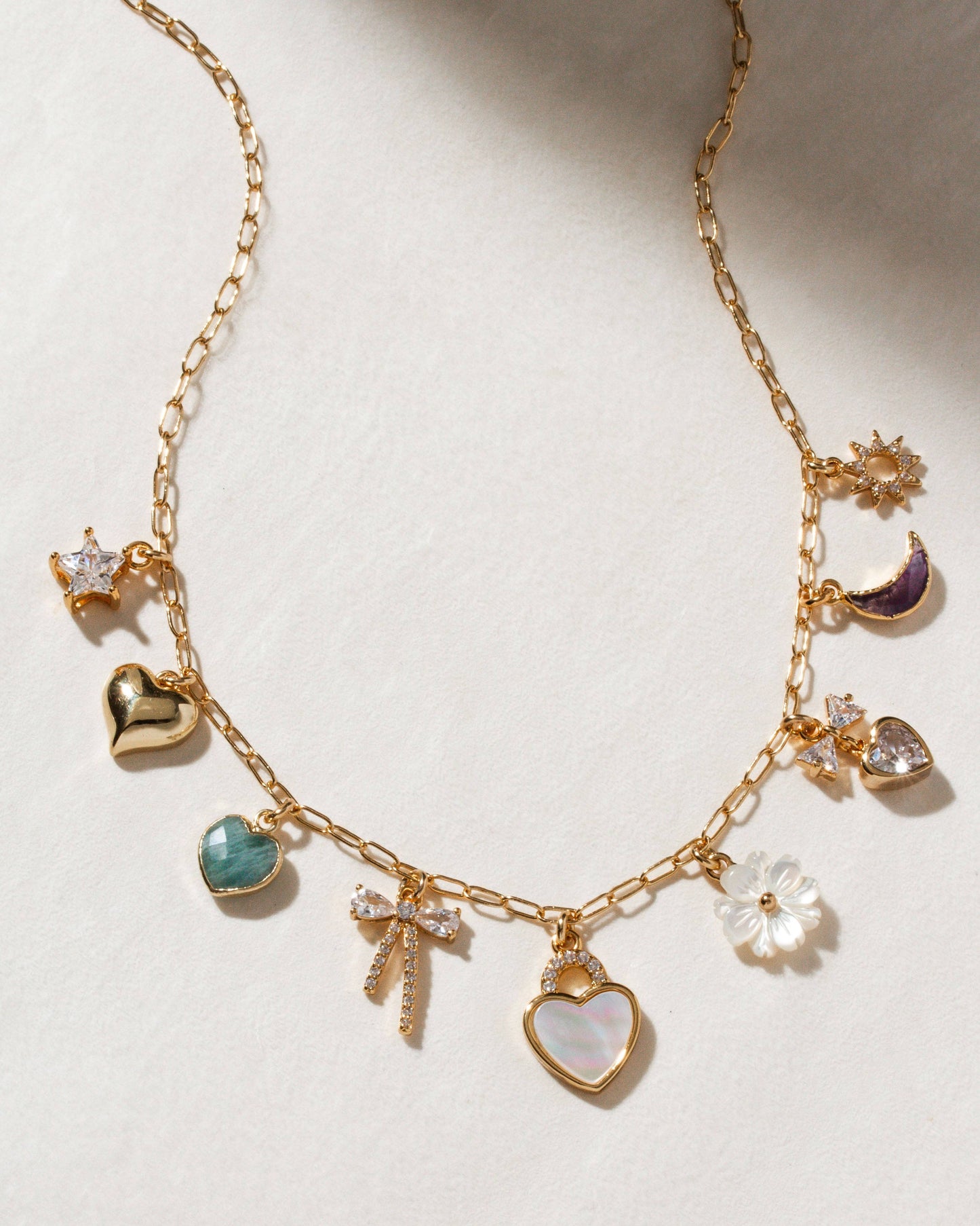 Forever Charm Halskjede - Gull