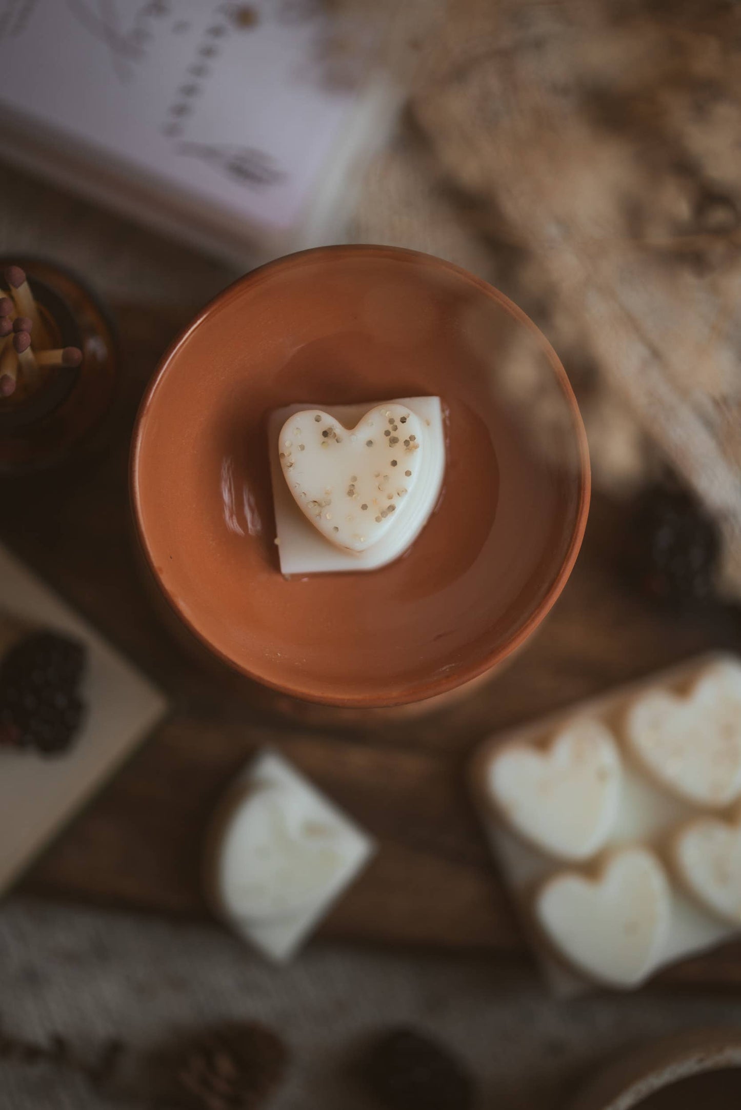 A Cosy Christmas Heart Clamshell Wax Melts