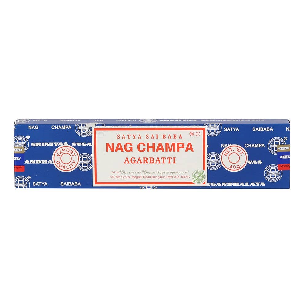 40g Nag champa Røkelsepinner