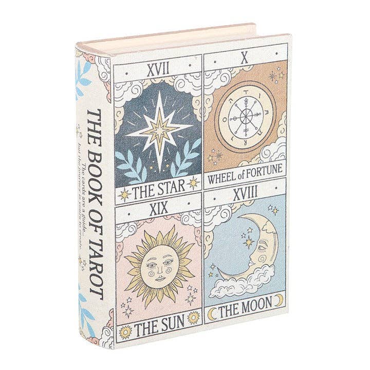 Vintage Tarot Bokformet Oppbevaringsboks