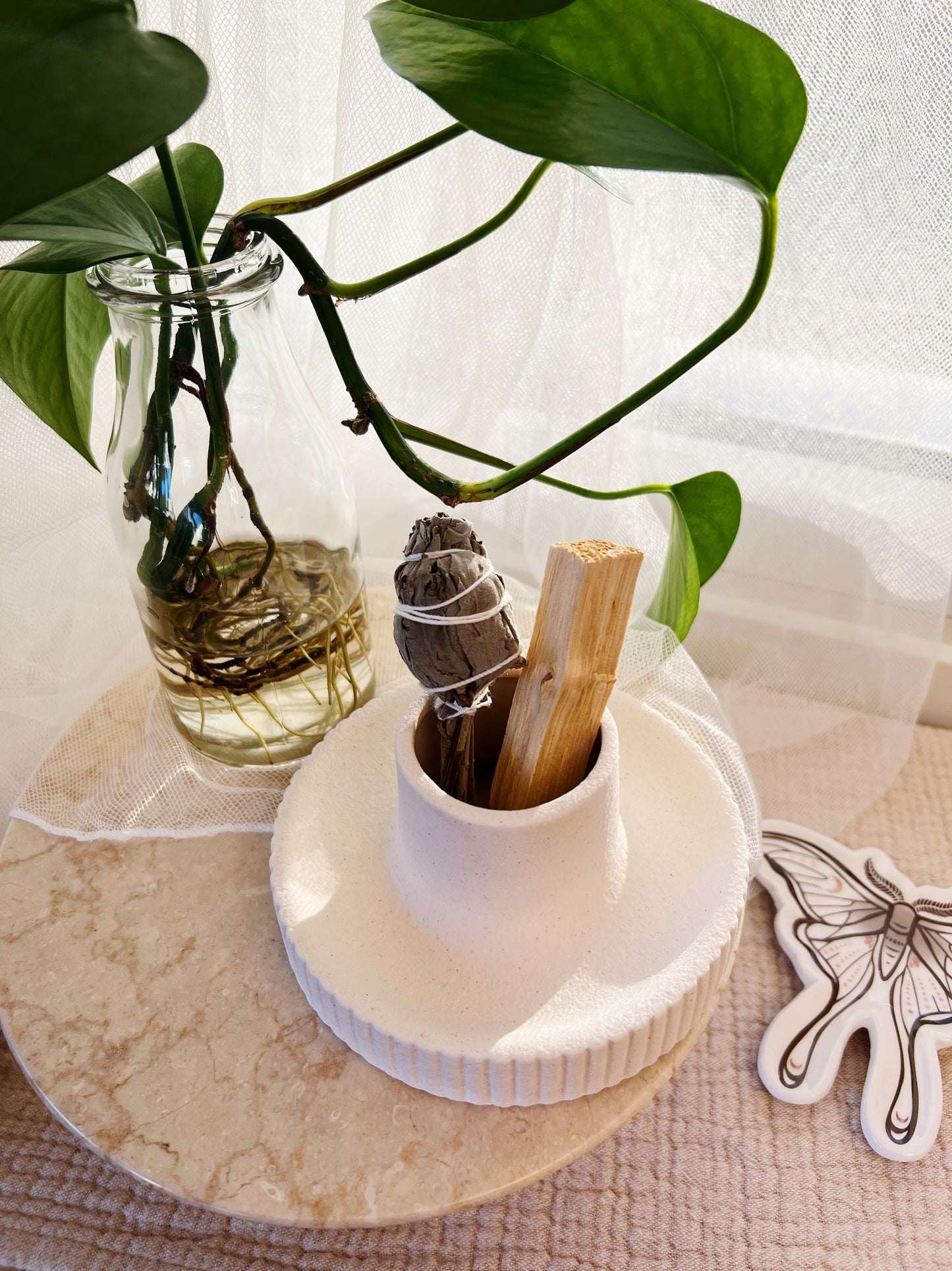 Cream Røkelsesbolle