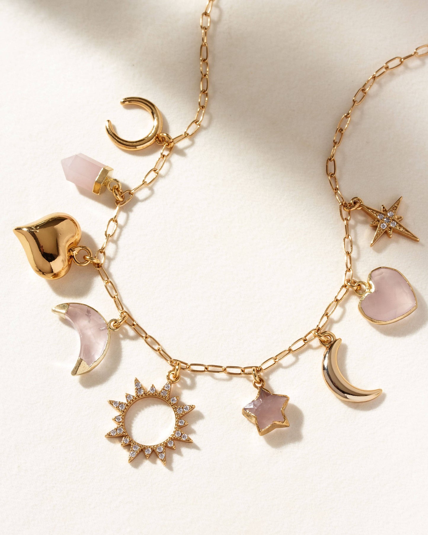 Love and Light Charm Halskjede