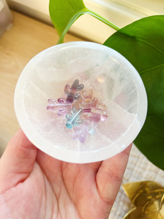 Fluoritt Kaktus Mini Krystall