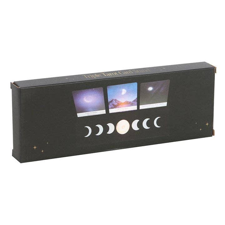 Black Moon Phase Tarot Kort Og telysholder