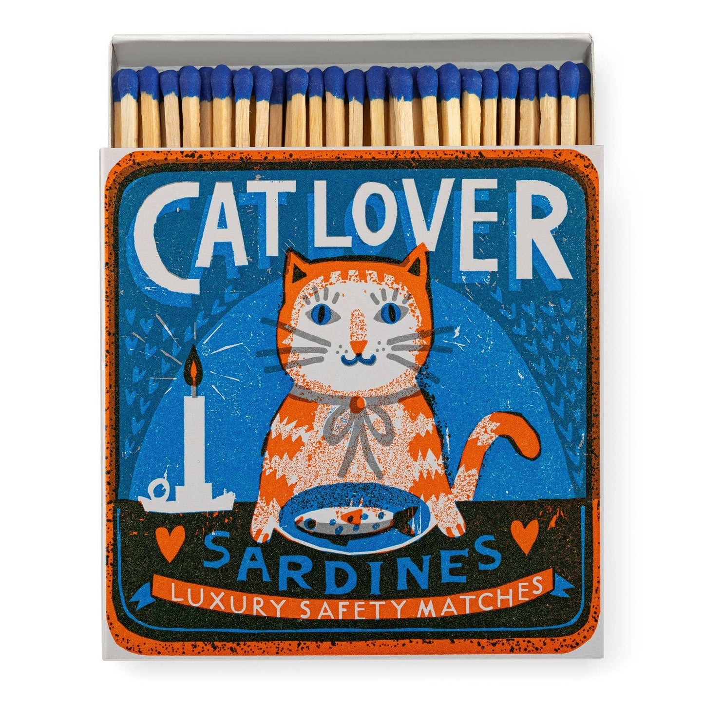 Cat Lover Sardines Luxury Fyrstikker