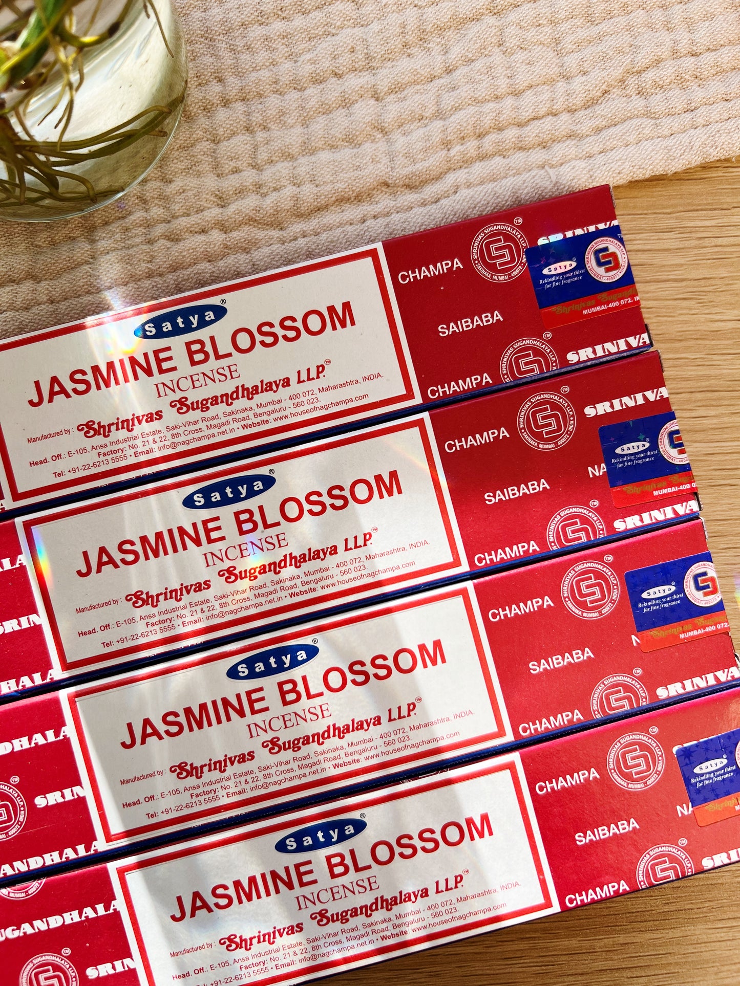Jasmine Blossom Satya Røkelsepinner