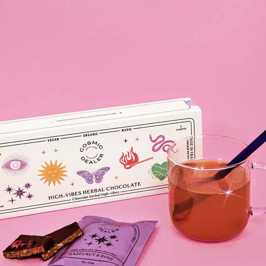 Vegansk Chakra Sjokolade 7stk