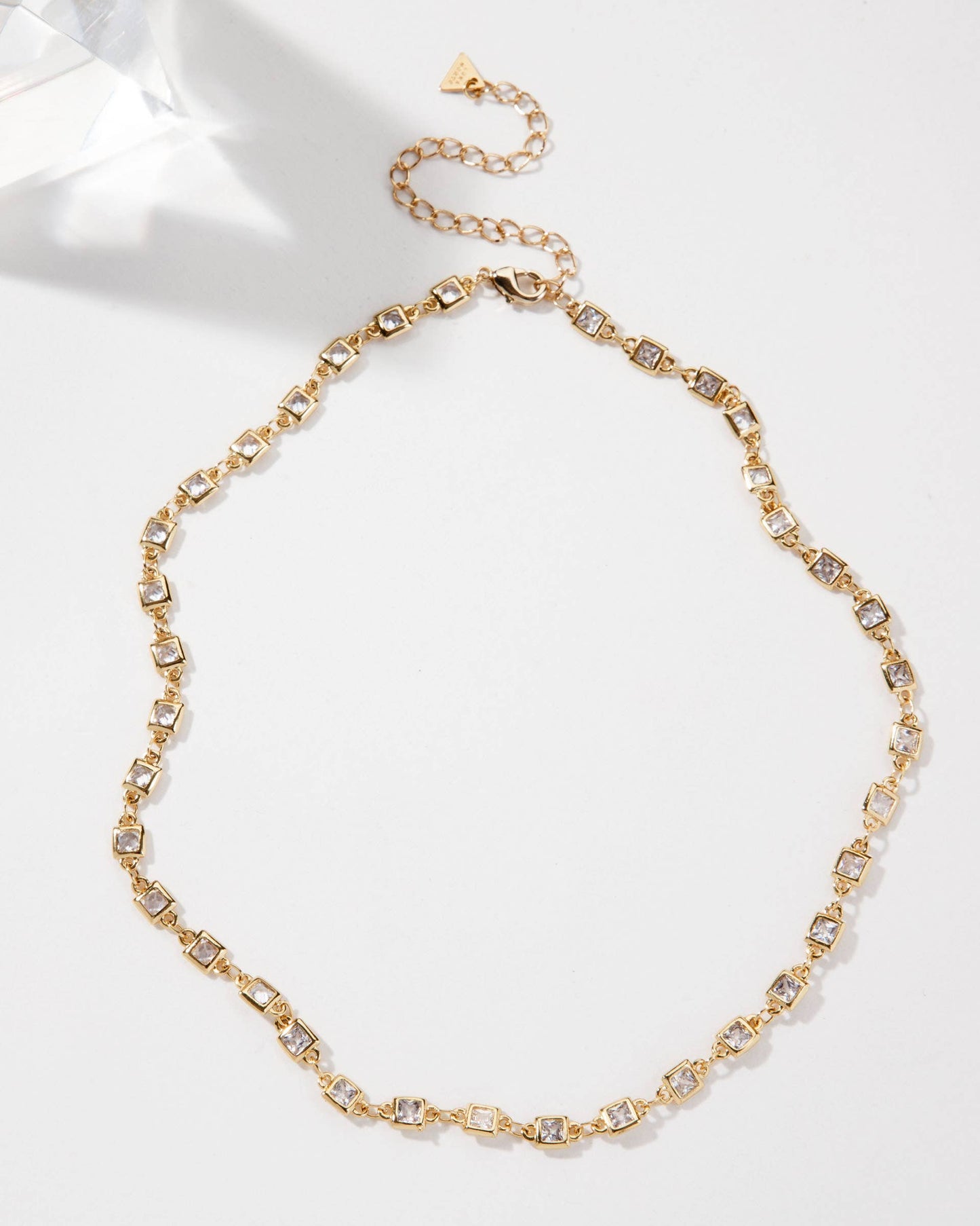 Grid Spectrum Collar Chain Halskjede