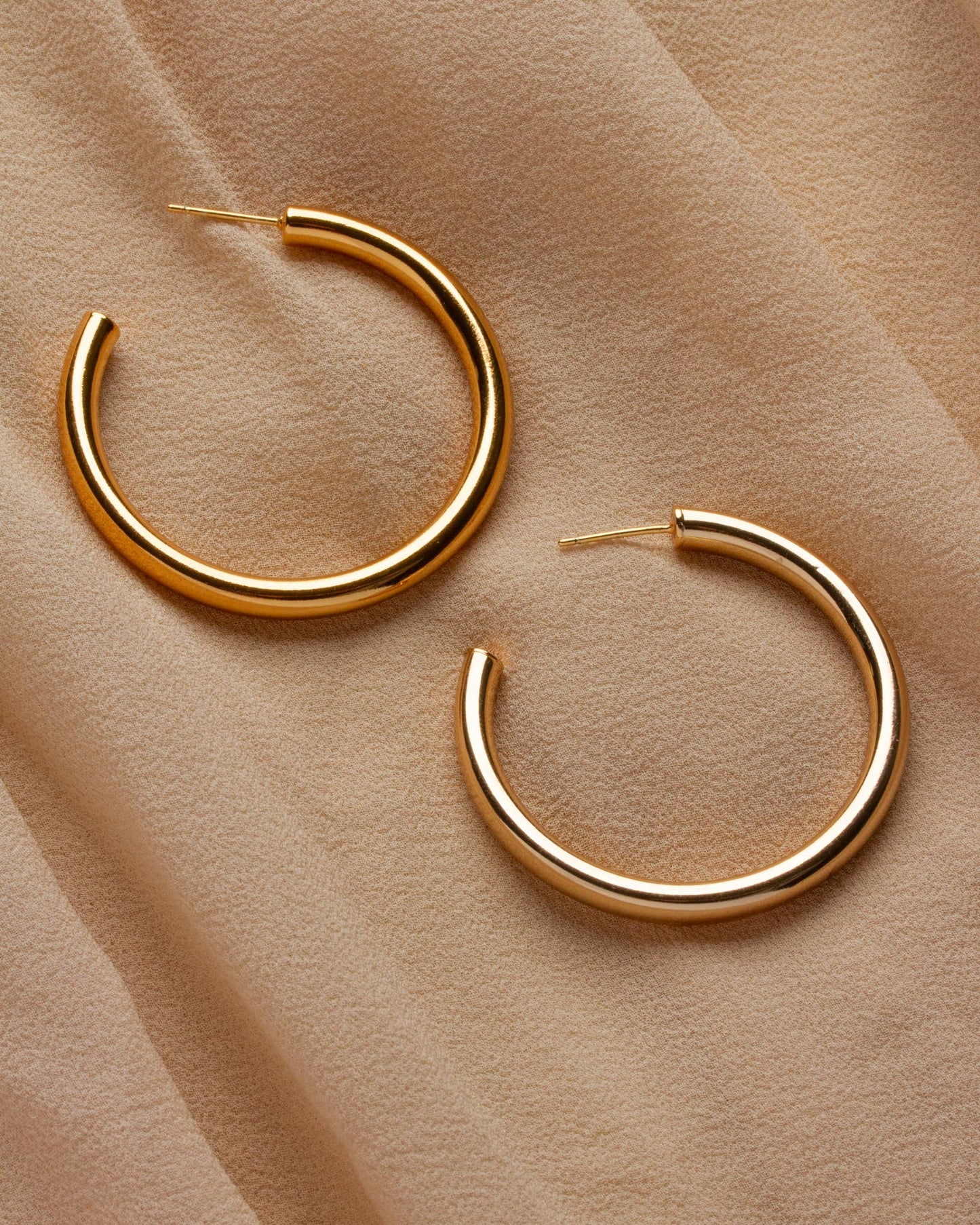 Umm... Yes! Hoop Øreringer