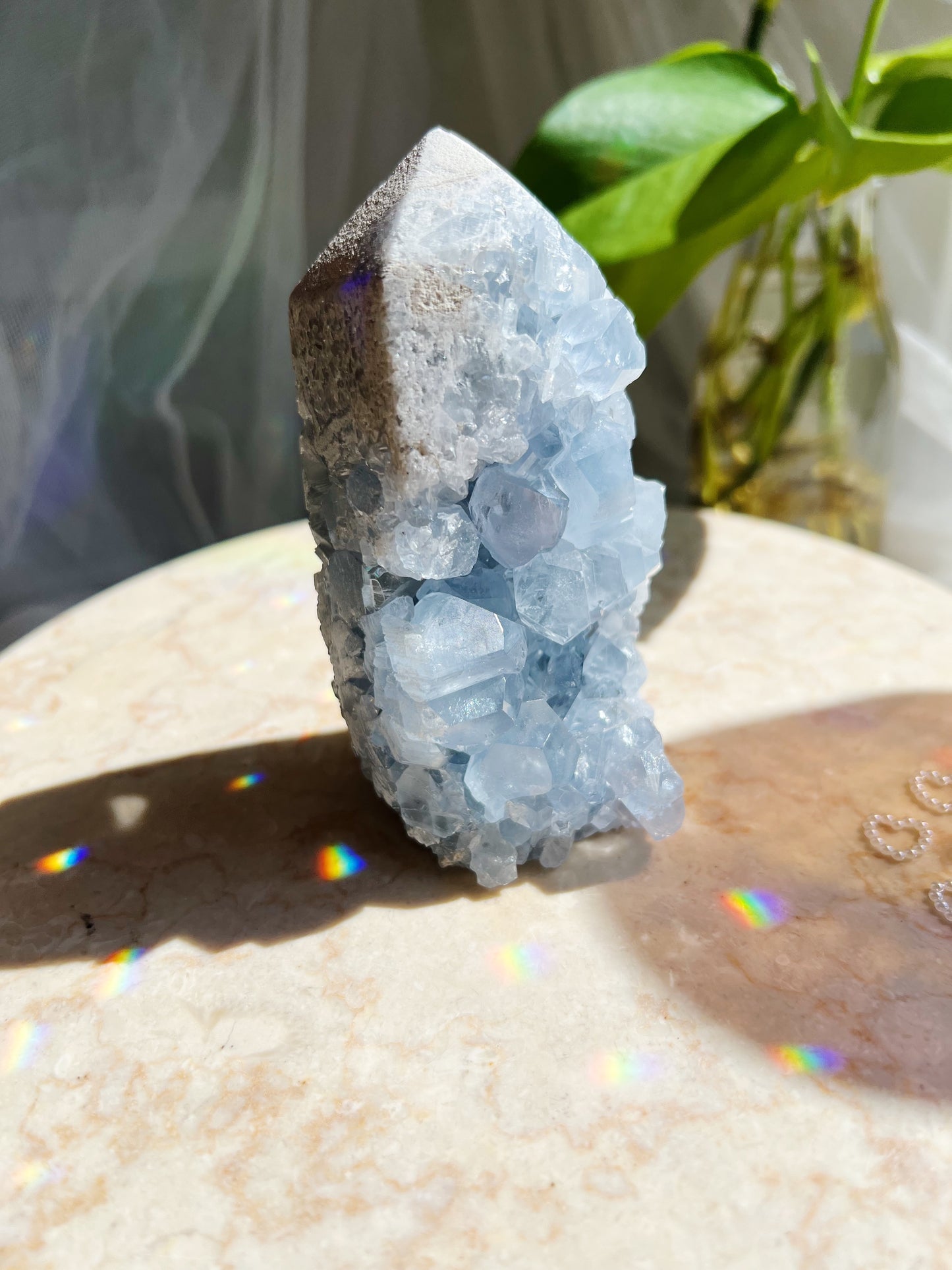 Celestin KrystalltÄrn / Prisms 600-690g