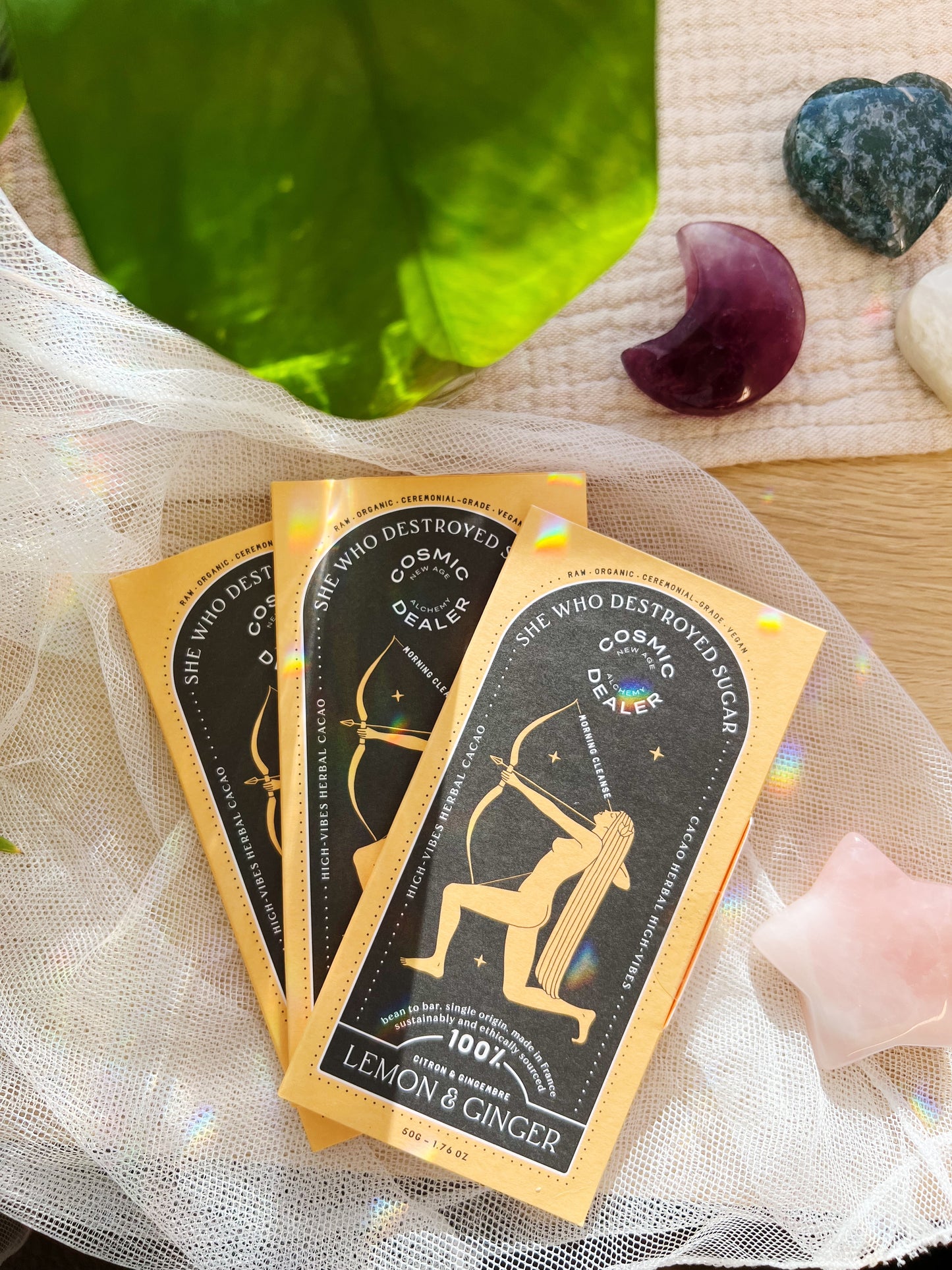 Mørk Sjokolade : Lemon & Ginger: Morning cleanse