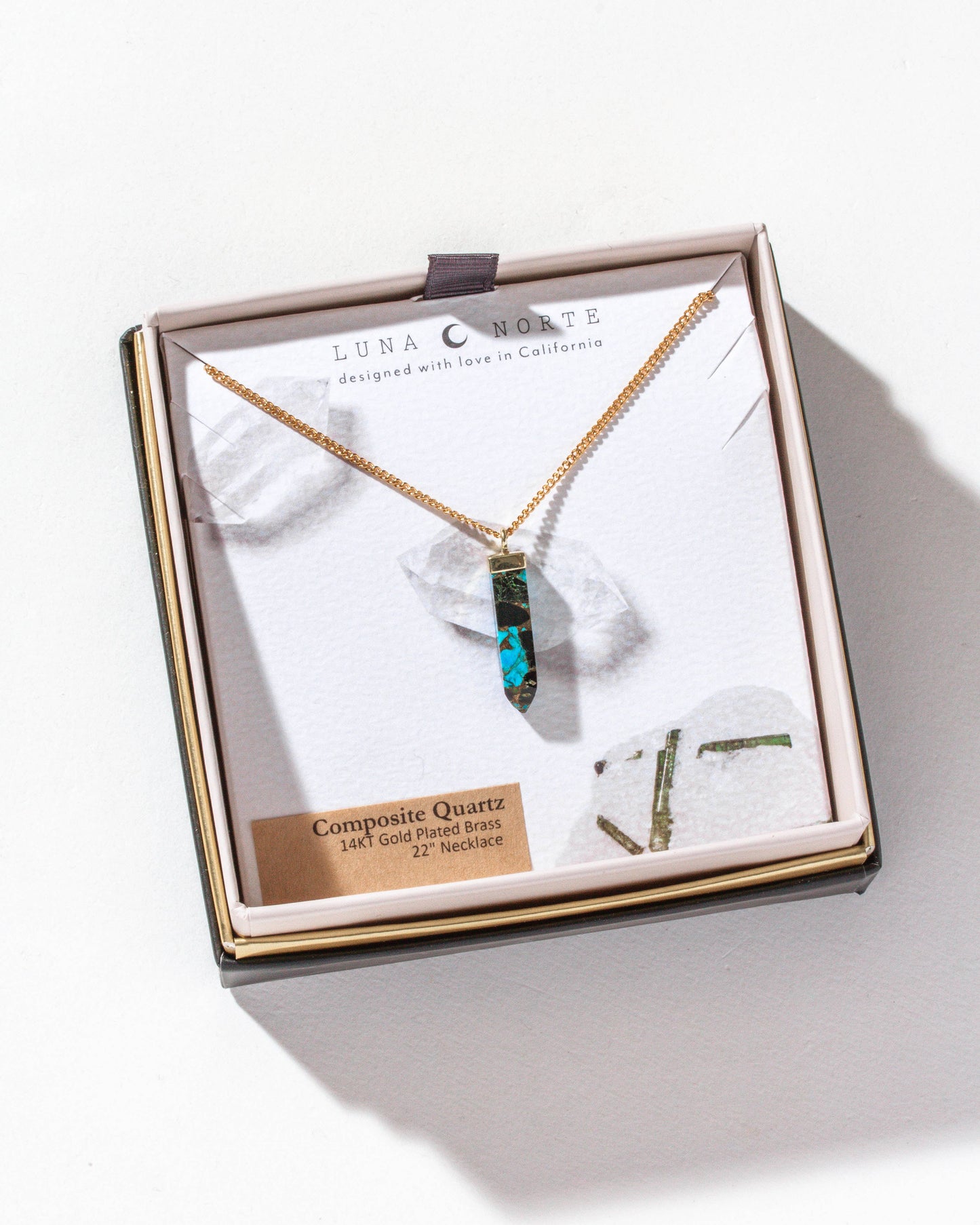Obelisk Pendant Halskjede - Chameleon