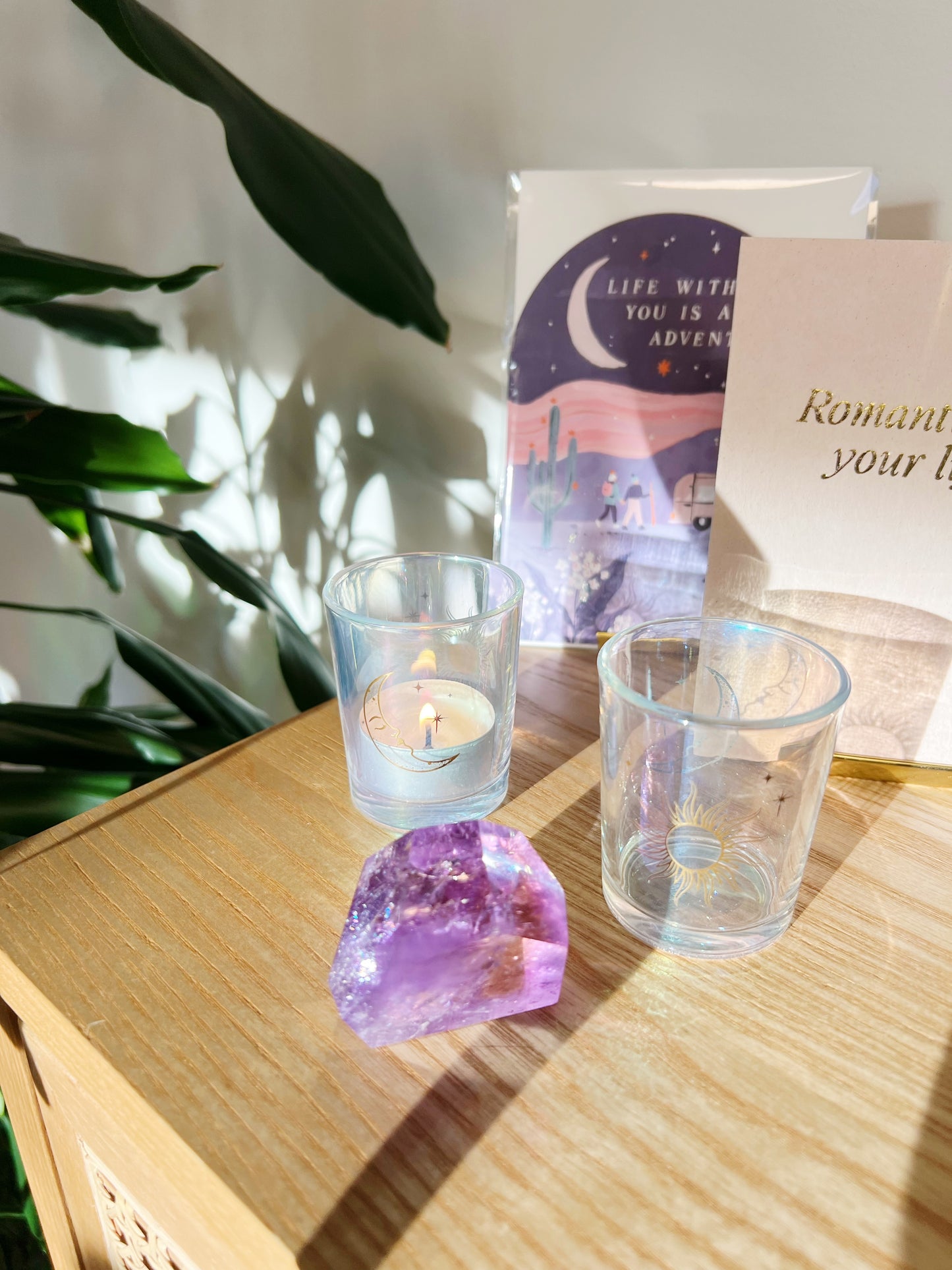 Iridescent Sun and Moon Telysholdere