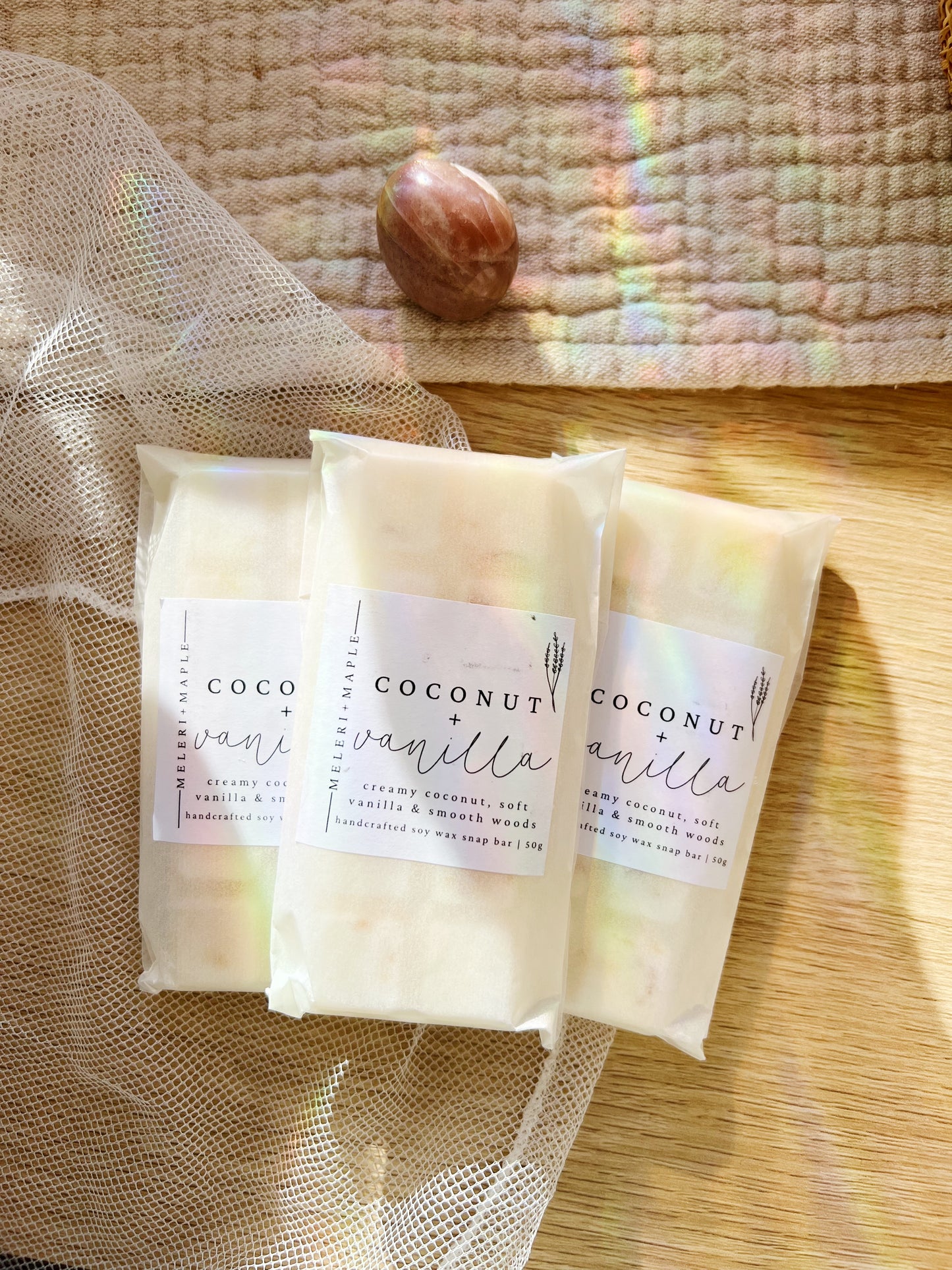 Coconut & Vanilla Snap Bar Wax Melt