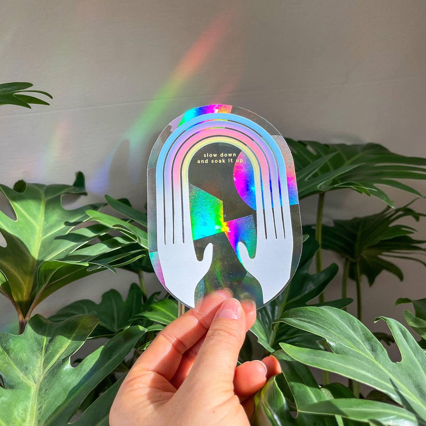 Suncatcher - Slow down and soak it up