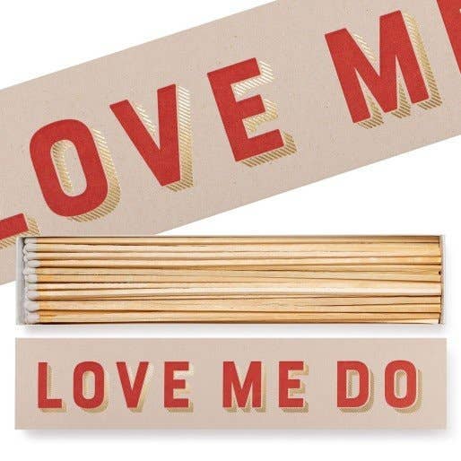 Love Me Do Luxury Fyrstikker Ekstra Lange