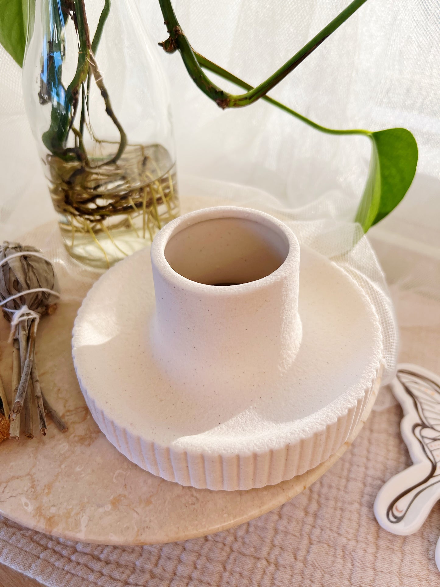 Cream Røkelsesbolle
