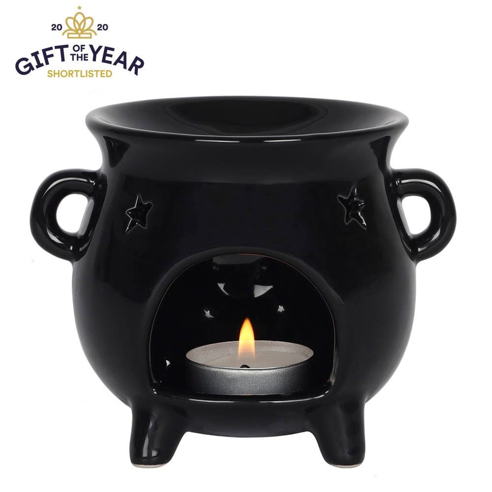 Gothic Black Cauldron olje/wax melt brenner