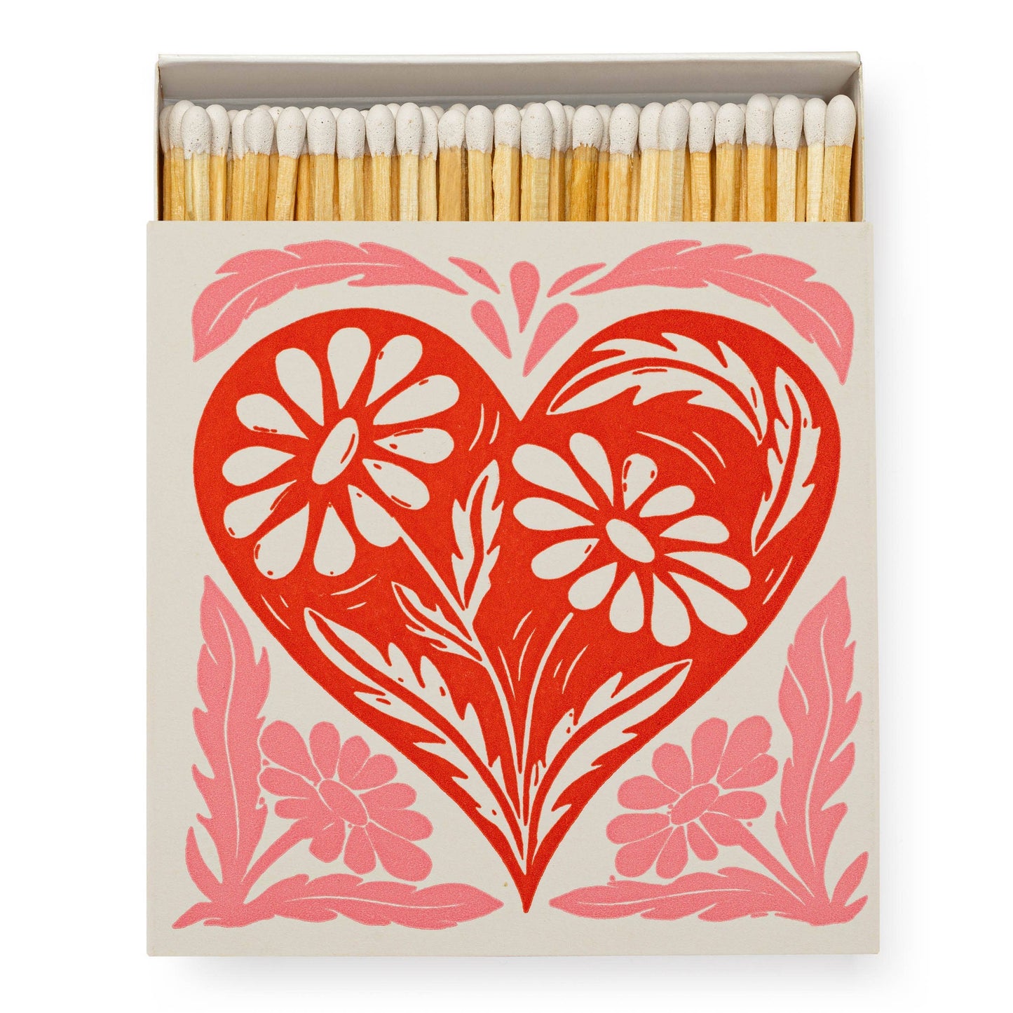 Botanical Heart Luxury Fyrstikker