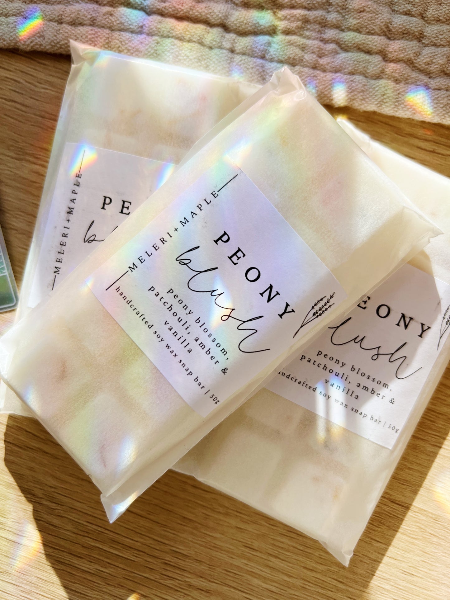 Peony Blush Snap Bar Wax Melt