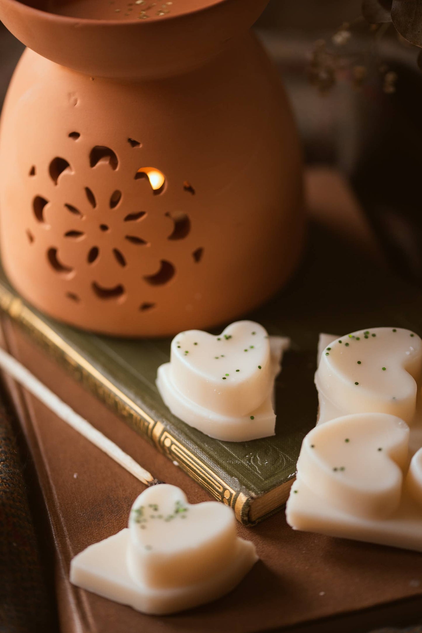 Bookstore Heart Clamshell Wax Melts