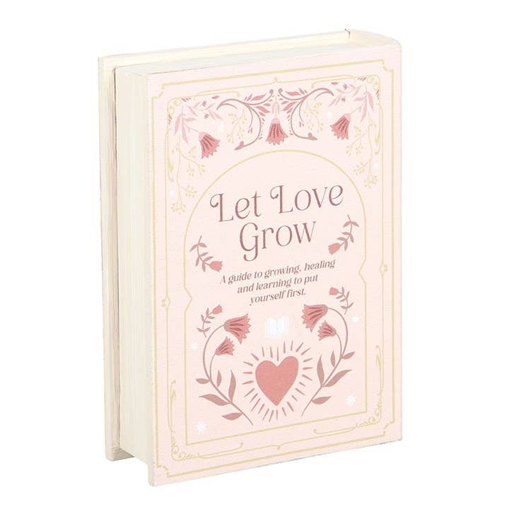 Let Love Grow Bokformet Oppbevaringsboks