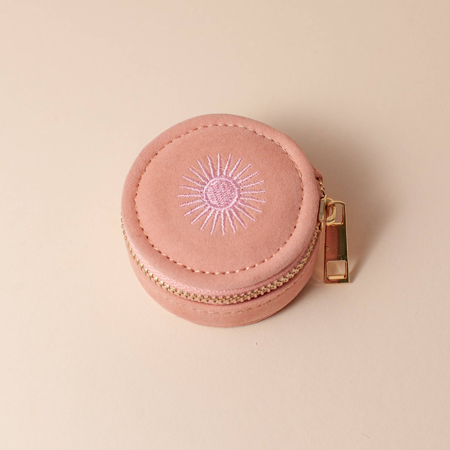 Mini Travel Jewellery Case Rose