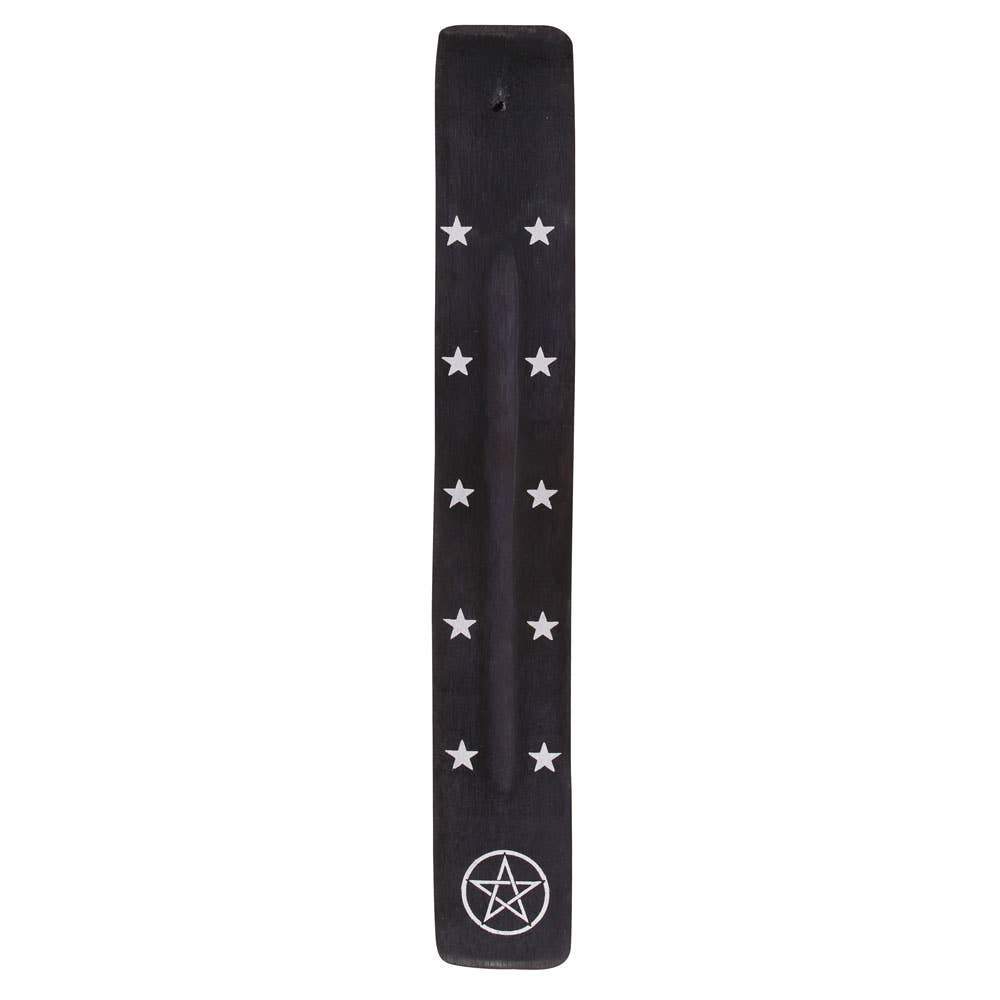 Pentagram Wooden Røkelseholder