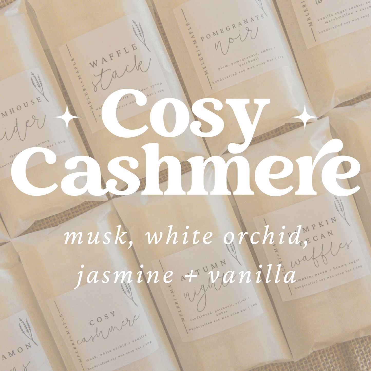 Cosy Cashmere Snap Bar Wax Melt