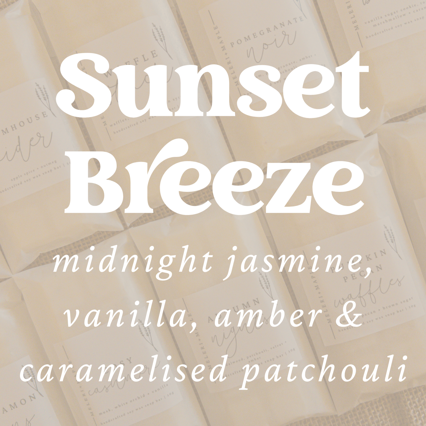 Sunset Breeze Snap Bar Wax Melt